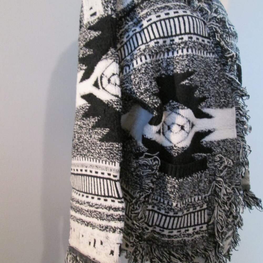 Sante Fe Style Fringe POL Cardigan – BOHO NEW - Picture 9 of 12